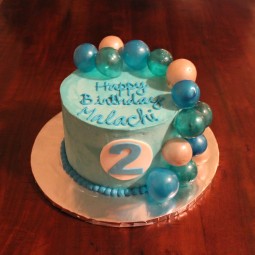Bubble themed birthday cake!